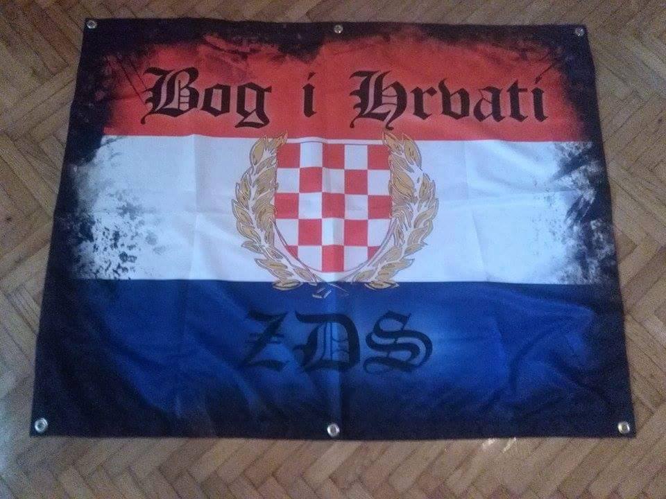 T-shirt Marko Perkovic Thompson - Croatie Hrvatska Bog I Hrvati - Gildan 5000
