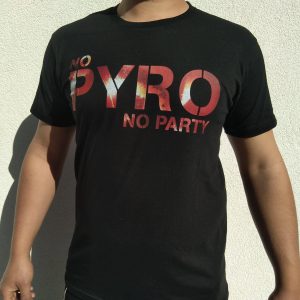 Kratka majica No pyro no party